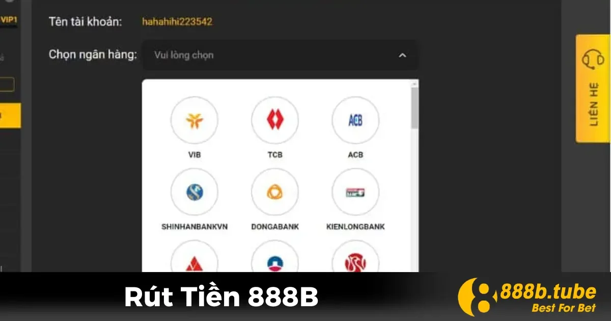 Xử lý các lỗi phát sinh khi rút tiền tại nền tảng 888B